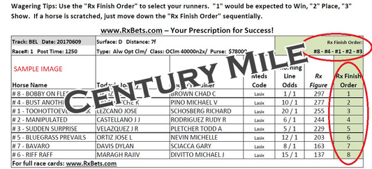 05/02/26 - Century Mile - Daily Selection Report