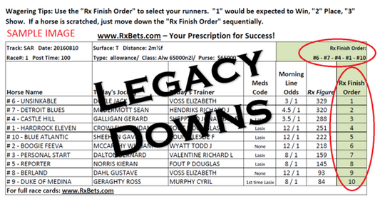 05/23/26 - Legacy Downs - Daily Selection Report